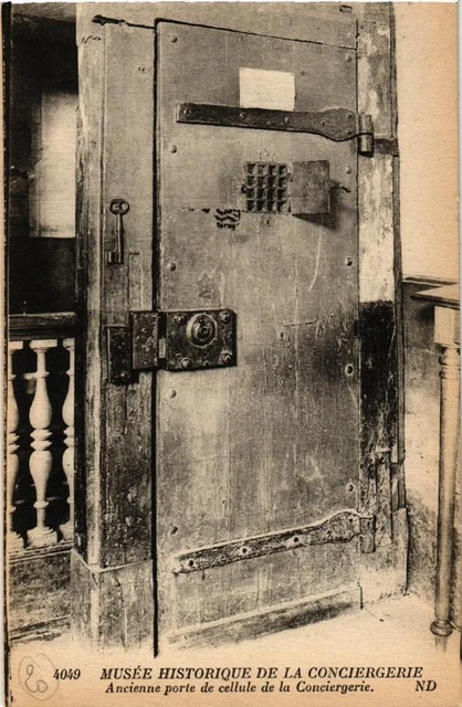 CPA Ancienne - Paris 1er : La Conciergerie, Porte De Cellule De Prison (537125)