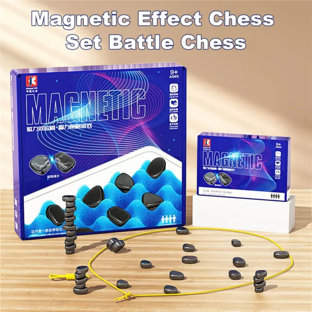Interactive Magnet Board Games Magnetic Effect Chess Set Battle Chess Toys Gifts
