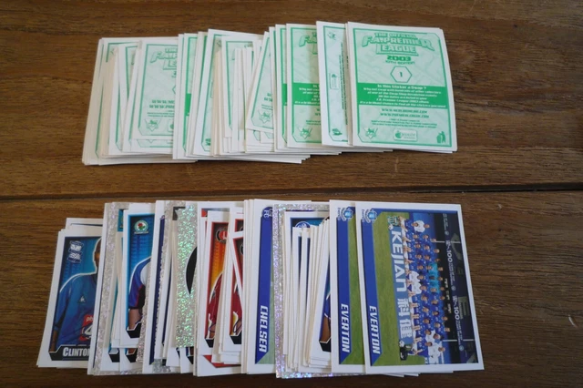 Merlin 2003 Premier League Football Stickers #199 To 382 (Black Back) - Fresh From Packet