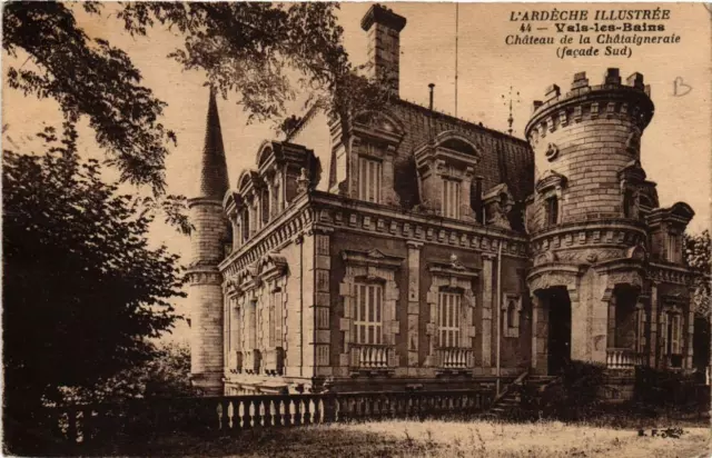 CPA AK VALS-les-BAINS Chateau de la Chataigneraie (661157)