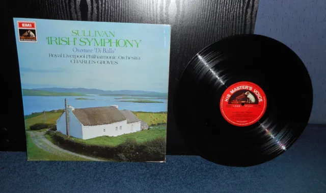 12" LP 33rpm Charles Groves / Royal Liverpool Philharmonic Orch - Sullivan Irish