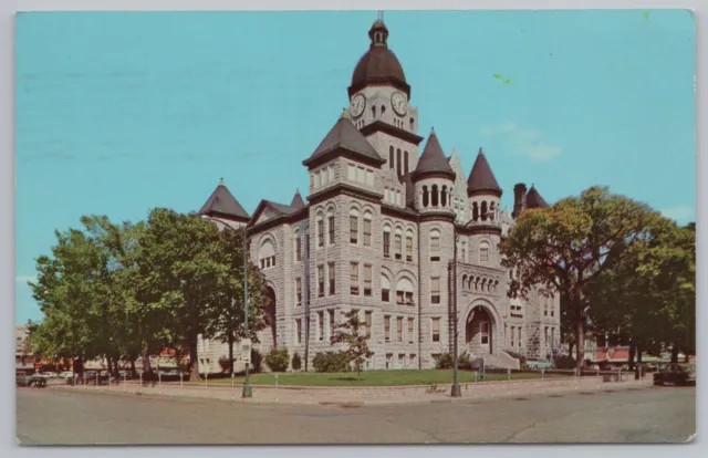 Jasper County Court House~Tree Blocked Corner View~Carthage MO~Ozarks~PM 1931 PC