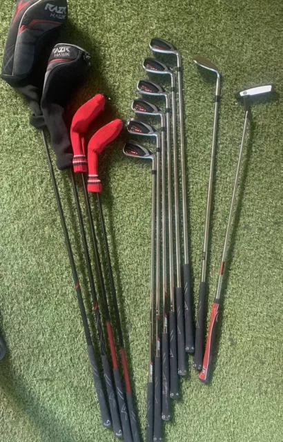 CALLAWAY RARZ X Complete 12 Clubs Golf Set In Excellent Condition