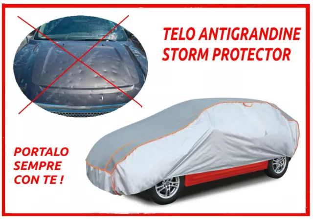 TELO ANTIGRANDINE PROTEZIONE auto copri copriauto copertura protettivo L a  EUR 137,96 - PicClick IT
