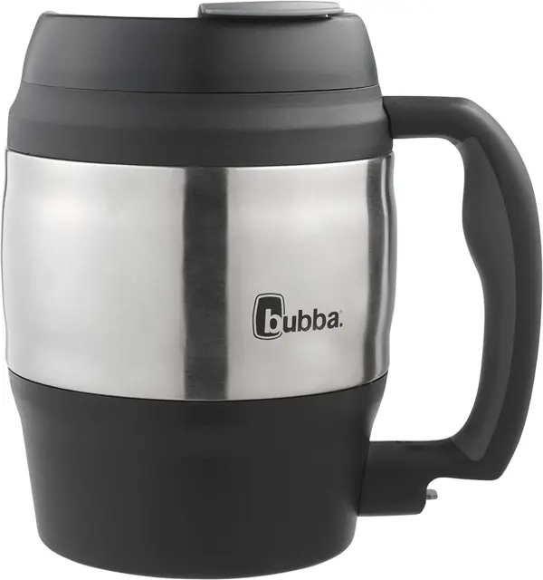 Bubba Classic Insulated Mug, 52Oz Double-Insulated Mug with Handle