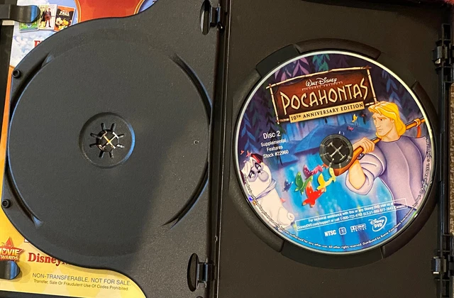 Walt Disney Pocahontas 10th Anniversary Edition 2- Disc Set DVDs 2005 Release 4