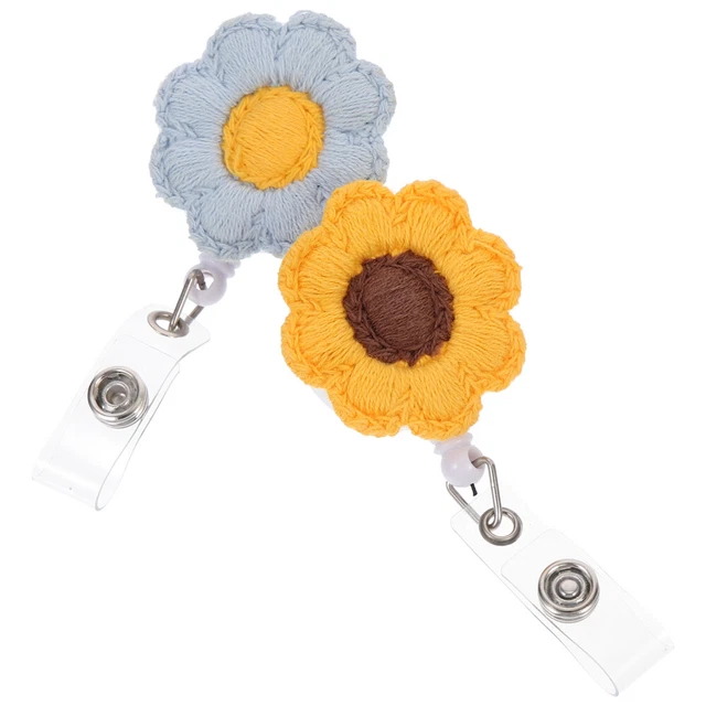 2 Pcs Abzeichenrollenclip Abzeichen-Clip Ausweisinhaber Krankenschwester Pflege