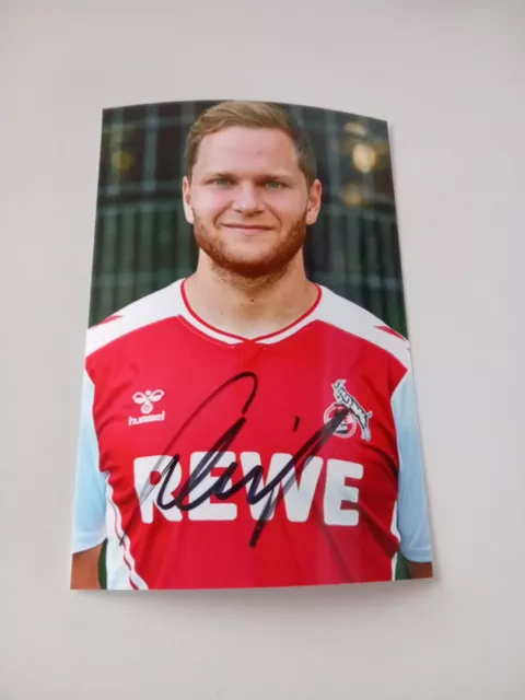 Signiertes Foto Benno Schmitz 1.FC Köln  NEU (2)
