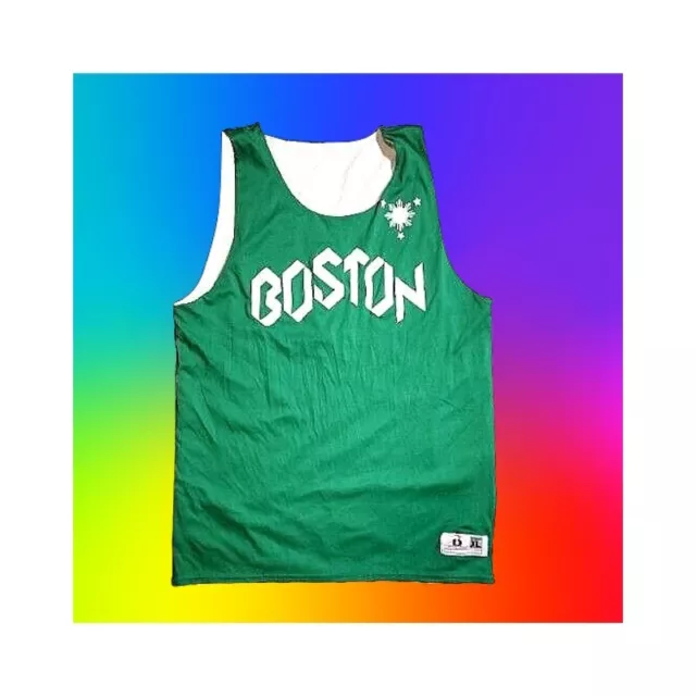 🏀Boston Celtics Filipino Basketball Jersey XL Green Phillipine #1 Badger.Sport