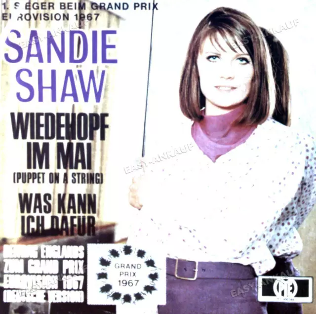 Sandie Shaw - Wiedehopf Im Mai (Puppet On A String) / Was Kann Ich 7in '