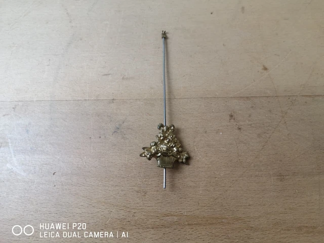 6 Portes échappement Sur Plateforme Pour Pendule Ancienne – Bronze – Non Testé