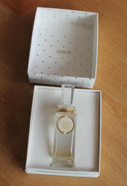 Ancien parfum  tabac blond extrait caron paris  dans sa boite