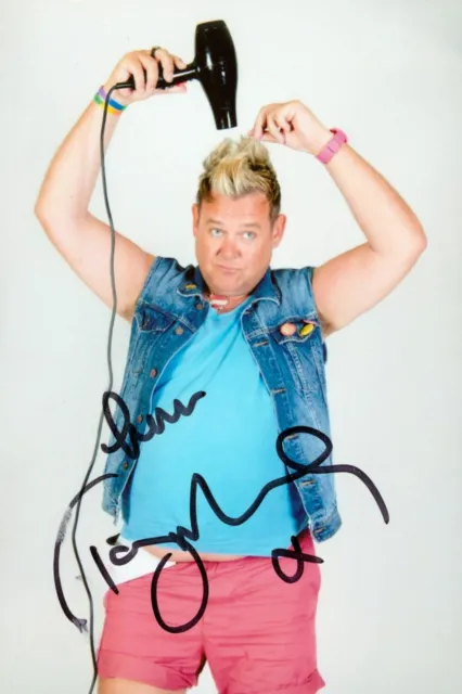 Tony Maudsley Hand Signed 6x4 Photo Kenneth Benidorm Autograph Memorabilia + COA