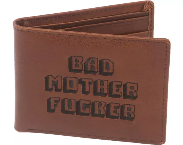 PULP FICTION Wallet Official Licensed MADE IN USA BMF Bad Mother F*cker Leather