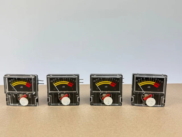 Pièce Ampli Accuphase – Vue-mètre En Plexiglas D'origine – Rare – Haute Fidélité