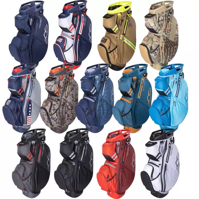 NEW SUN MOUNTAIN 2024 C130 Cart Golf Bag 14 Way Top Pick Color Free