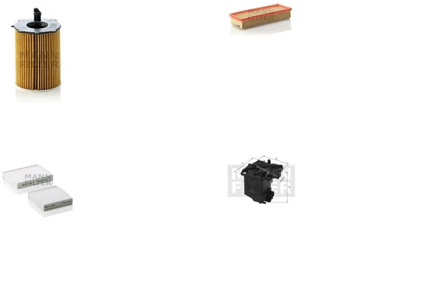 Pacchetto Manutenzione Auto: Filtro Olio, Filtro Aria E Filtro Abitacolo – Kit Di Ricambio DENCKER Per Auto
