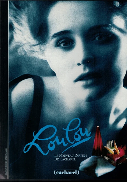 Publicité De Presse 1989 Loulou Le Nouveau Parfum De Cacharel