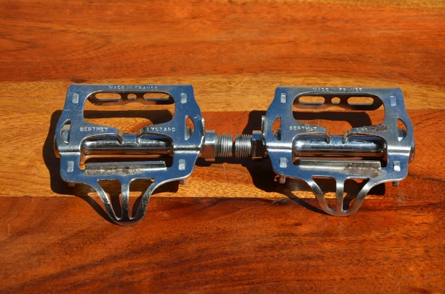 Pédales Vélo Campagnolo Super Record Titanium Vintage - Pour L'Eroica Et Route
