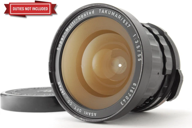 PENTAX SMC TAKUMAR 6X7 55MM F3.5 Lens for Classic Photography
