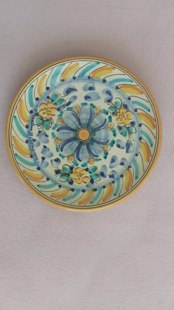 Piatto Ceramica Caltagirone ( Sicilia )