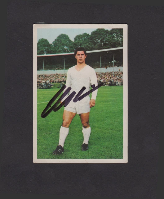 Fussball  1967/68  Bergmann Bundesliga #130 Gerd Müller Autogramm  Gerhard