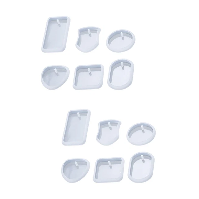 Key Accessories Silicone Epoxy Molds Keychain Mold Epoxy Resin