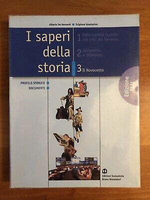 AA.VV - B.MONDADORI IN 2 VV LEZIONI DI STORIA VOL.3 con ATLANTE PER MEDIE 