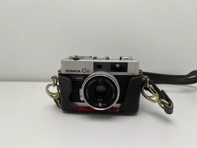 Konica C35 V analoge Kamera F 2.8 Vintage - Functional