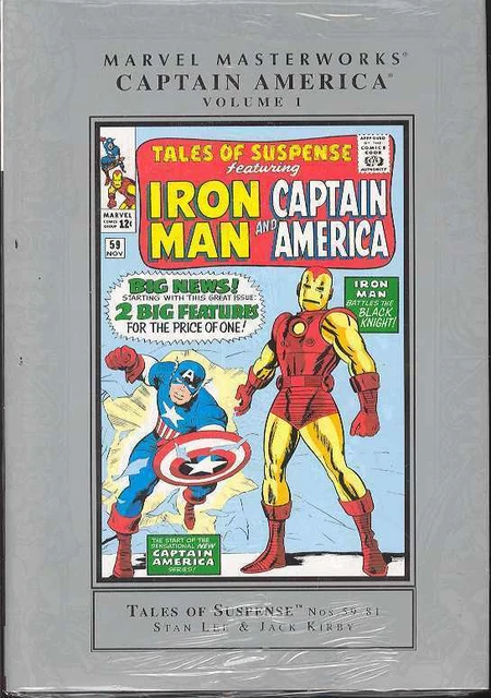 Marvel Masterworks Captain America VOL 01 Hardcover HC NEW SEALED