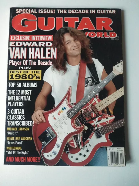 Eddie Van Halen, Vintage Guitar World Magazine
