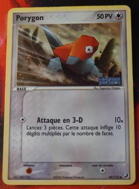 Pokemon - Porygon Holo Reverse 69/115 - Ex Forces Cachées - Français Fr