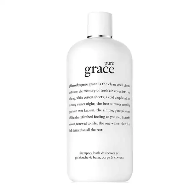 New Philosophy Pure Grace Shampoo, Bath & Shower Gel 480ml Perfume