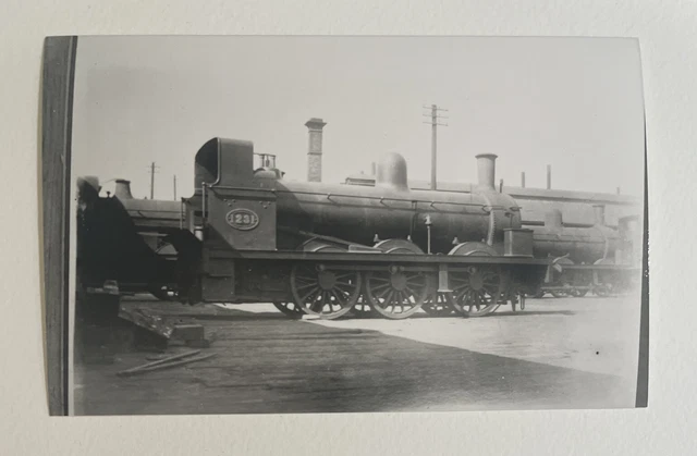 NER RAILWAY LOCOMOTIVE Photograph - 1231 - A823 £3.50 - PicClick UK