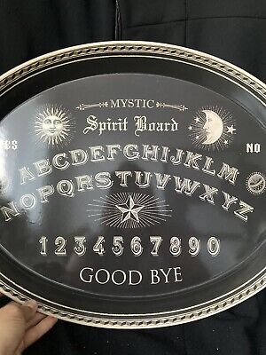 TK Maxx Halloween Gotico Vintage Spirito Ouija Board GRANDE VASSOIO RARO