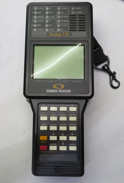 Sunrise Telecom Sunset T10 Communication Analyzer                          T8-B3