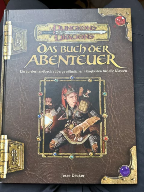 Das Buch Der Abenteuer Dungeons & Dragons D&D Neuwertig