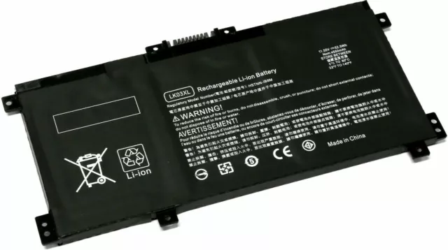 Batterie compatible 11.55V 4550mAh pour PC Portable HP LK03XL