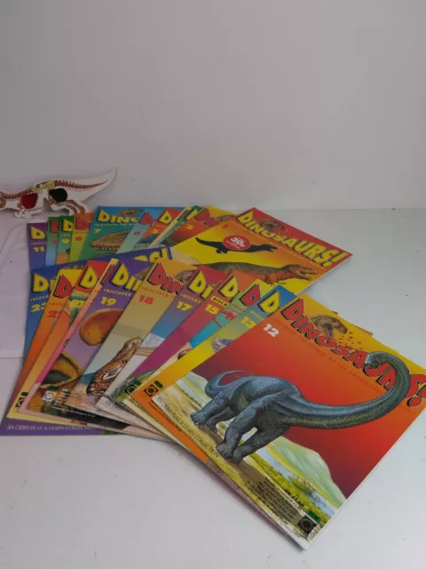 Dinosaurs! Magazine Partwork Orbis. Issues 1-69, swap-it trading cards, fun book