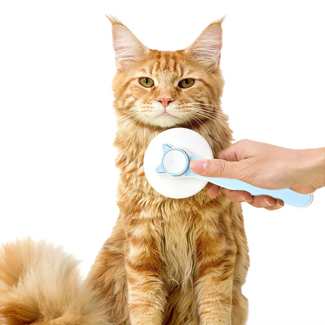 Pet Hair Remover Dog Cat Comb Grooming Massage Deshedding Self Cleaning Brush 5
