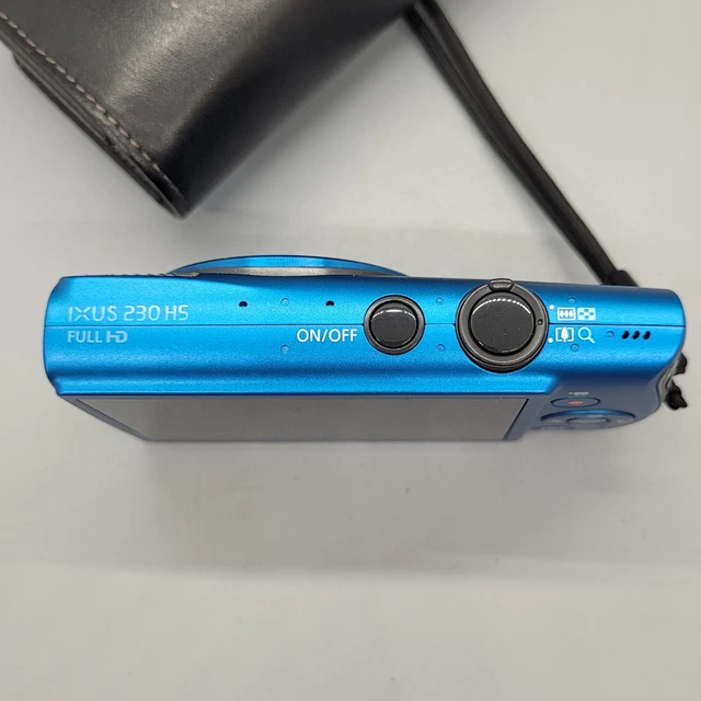 Canon IXUS 230 HS 12,1 megapixel fotocamera digitale compatta testata blu 4