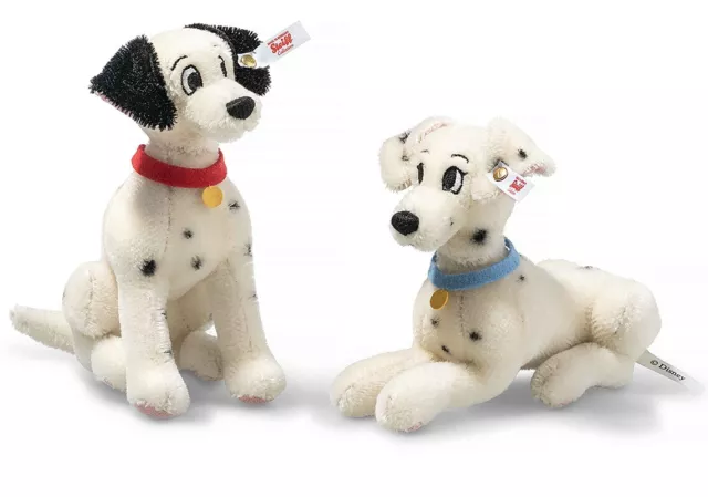 Steiff Disney 101 Dalmatiens Ensemble - Édition Limitée de Collection - 355813