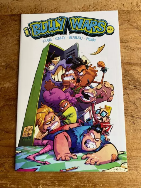 Bully Wars #1 Image Comics 2018 NM Skottie Young Cover B Variant Unread
