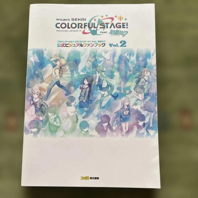 PROJECT SEKAI COLORFUL Stage Official Visual Fan Book Vol.2 Character ...