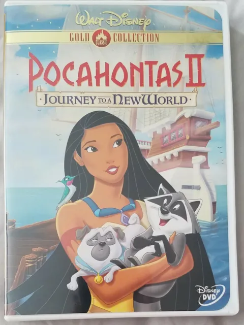 Pocahontas II: Journey To A New World (DVD, 2000, Disney) Gold Collection