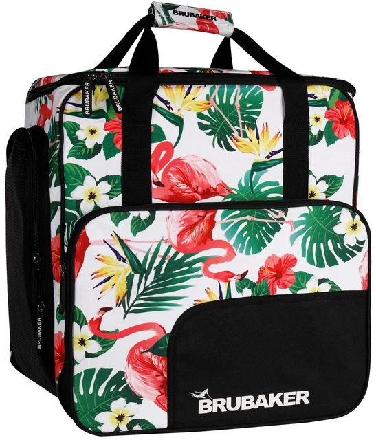 Borsa Porta Scarponi E Casco Brubaker 'Super Performance' - Grigio/nero, Dimensioni 44x41x24 Cm, Impermeabile