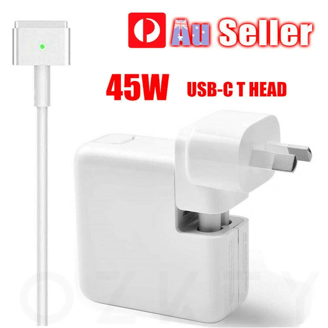 New 45W charger T-type adapter for MacBook Air 11 13 A1436 A1465 A1466 AUS