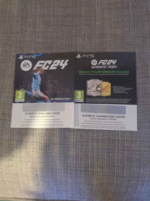 FC 24 & Ultimate Team Digital Code (Sony PlayStation 5, 2023) (541808)