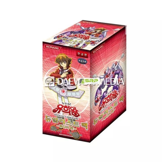 Yugioh Cards "Duelist Pack: Jaden Yuki" Booster Box DP1-KR / Korean Ver