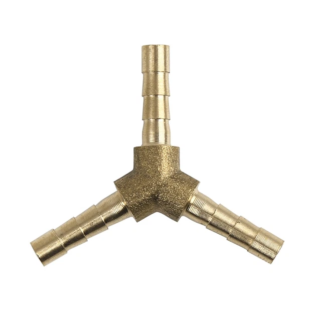 Lot De 5 Raccords Laiton Cannelé 4 Mm ID × G1/4 NPT Femelle – Connecteur Rapide Tuyau Carburant, Air, Huile Voiture